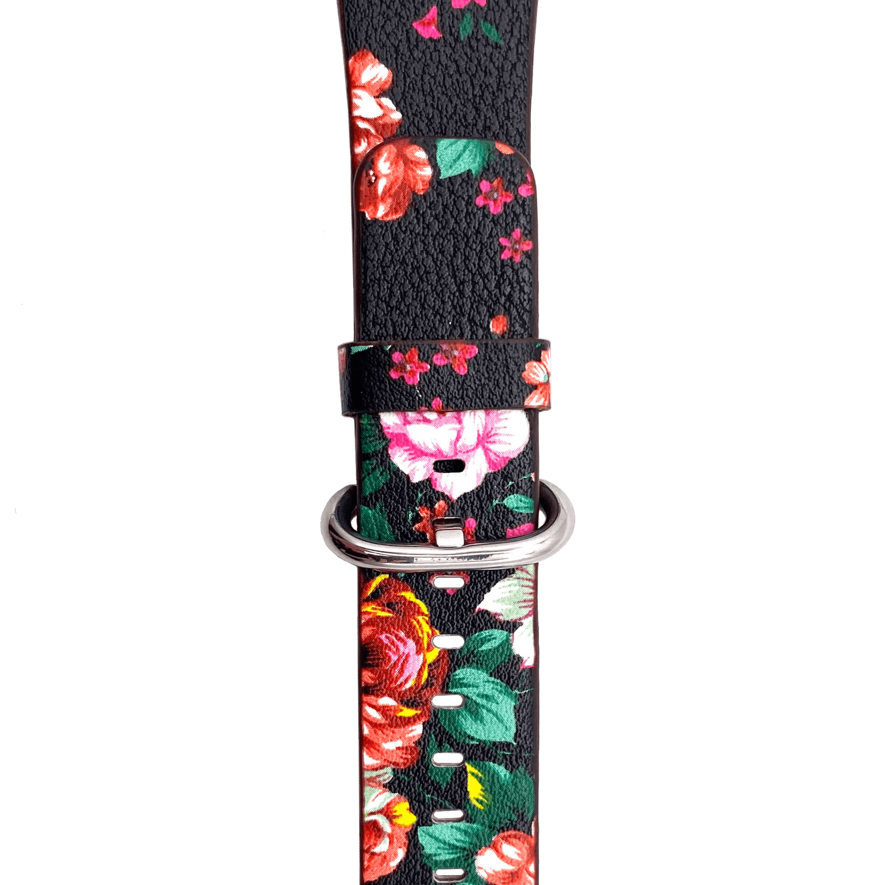 Florales Kunstlederarmband